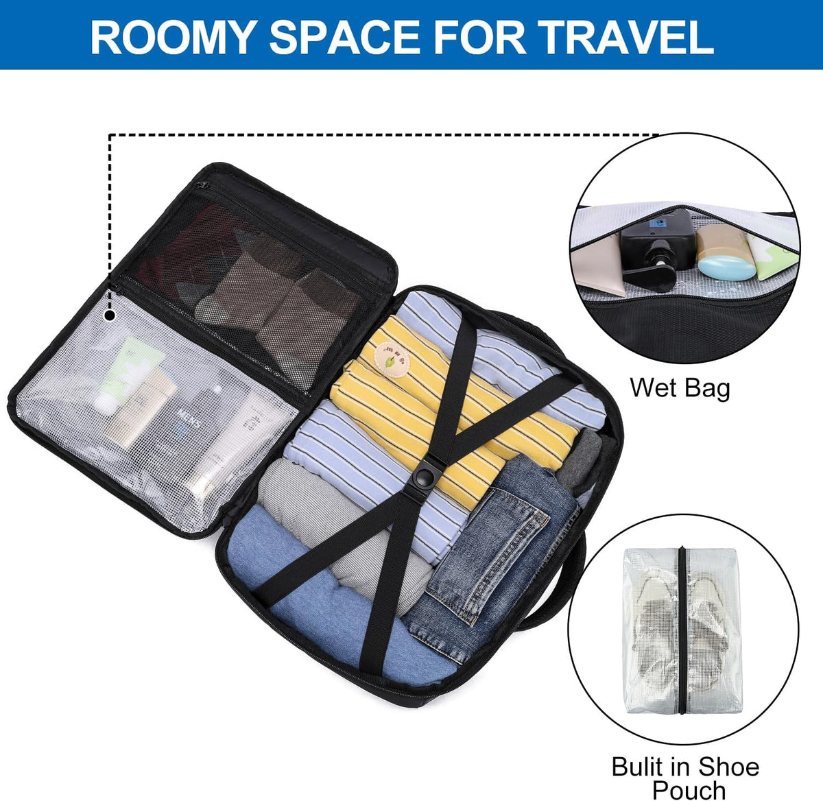 Travel Backpack for Men,TSA Carry On Backpack Flight Approved