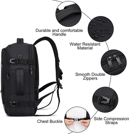 Travel Backpack for Men,TSA Carry On Backpack Flight Approved