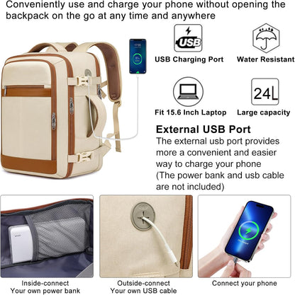 Travel Backpack for Men,TSA Carry On Backpack Flight Approved