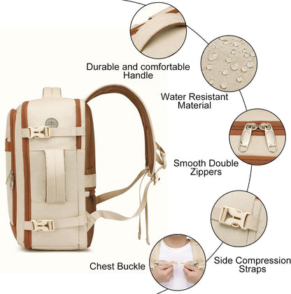 Travel Backpack for Men,TSA Carry On Backpack Flight Approved
