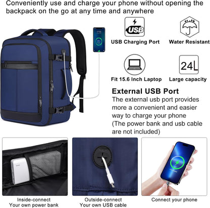 Travel Backpack for Men,TSA Carry On Backpack Flight Approved