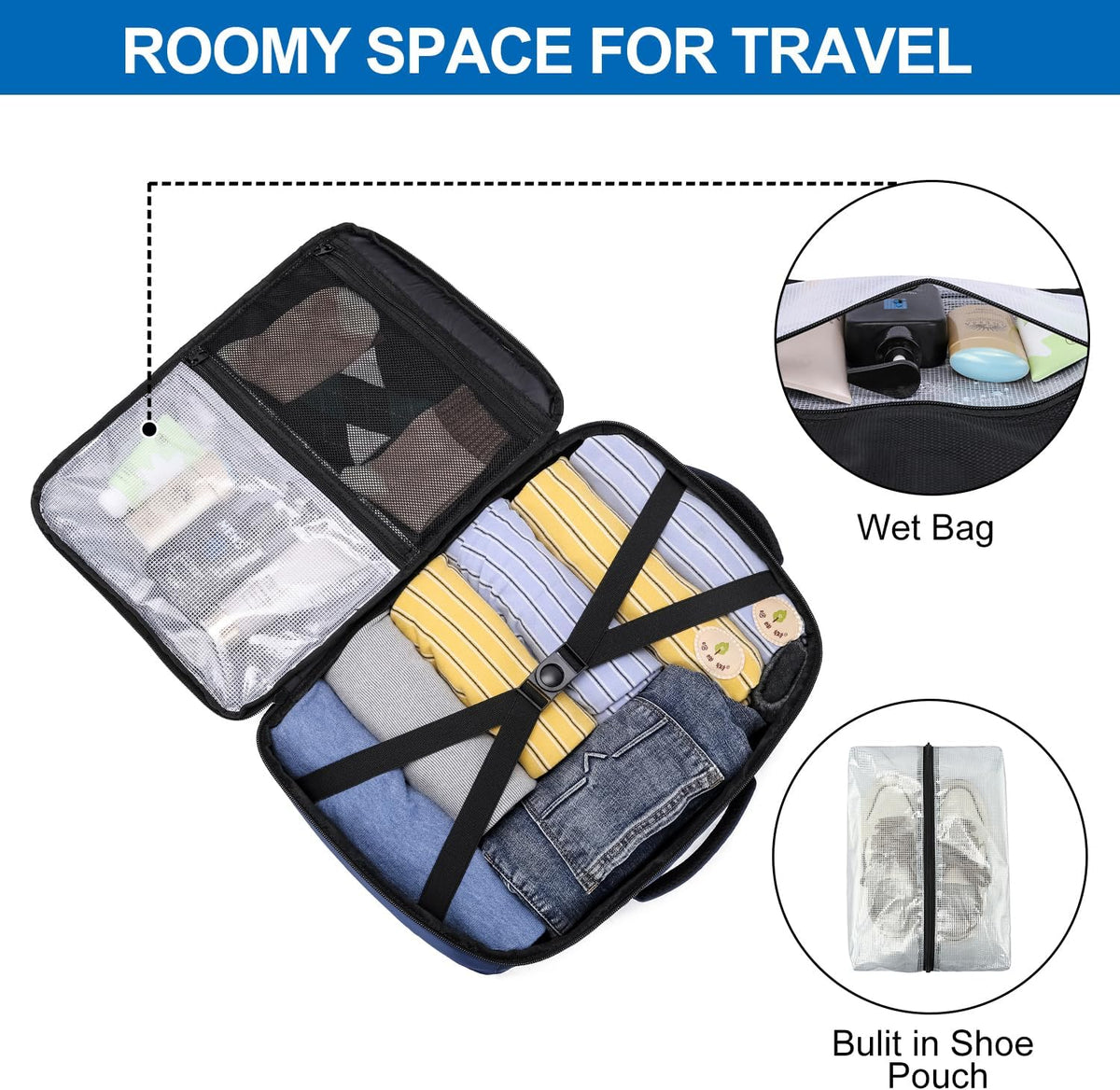 Travel Backpack for Men,TSA Carry On Backpack Flight Approved