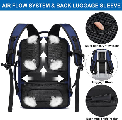 Travel Backpack for Men,TSA Carry On Backpack Flight Approved