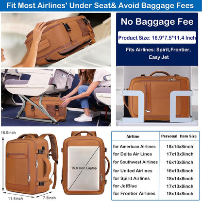Travel Backpack for Men,TSA Carry On Backpack Flight Approved