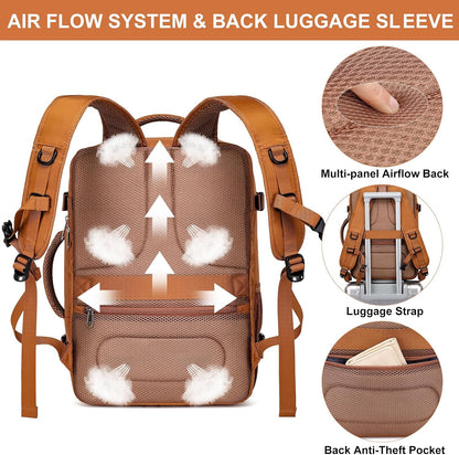Travel Backpack for Men,TSA Carry On Backpack Flight Approved