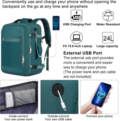 Travel Backpack for Men,TSA Carry On Backpack Flight Approved