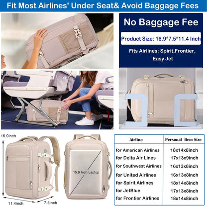 Travel Backpack for Men,TSA Carry On Backpack Flight Approved