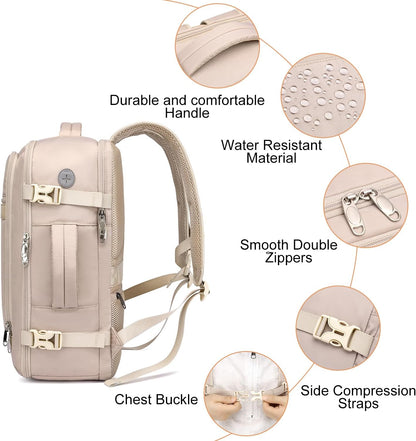 Travel Backpack for Men,TSA Carry On Backpack Flight Approved