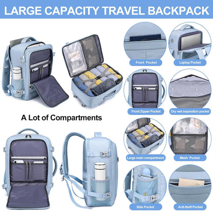 Travel Backpack for Men,TSA Carry On Backpack Flight Approved
