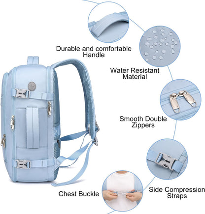 Travel Backpack for Men,TSA Carry On Backpack Flight Approved
