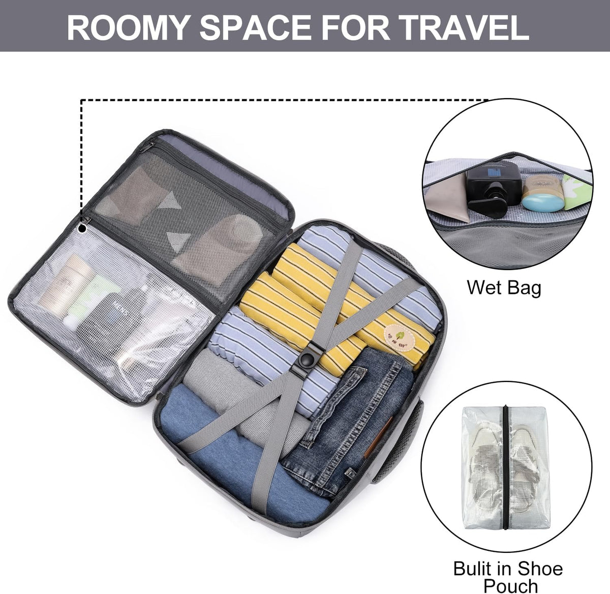 Travel Backpack for Men,TSA Carry On Backpack Flight Approved