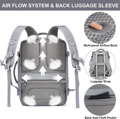 Travel Backpack for Men,TSA Carry On Backpack Flight Approved
