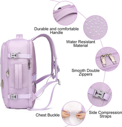 Travel Backpack for Men,TSA Carry On Backpack Flight Approved