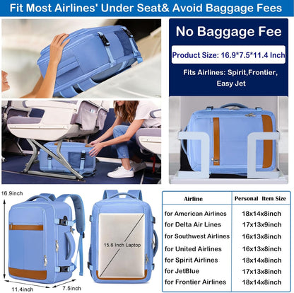 Travel Backpack for Men,TSA Carry On Backpack Flight Approved
