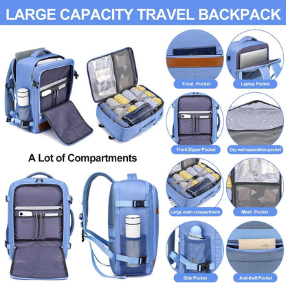 Travel Backpack for Men,TSA Carry On Backpack Flight Approved