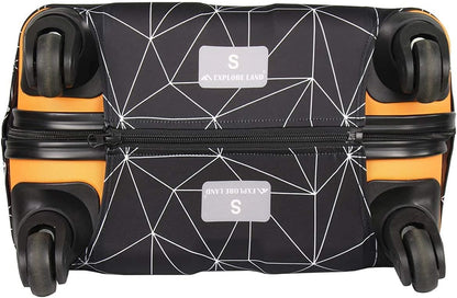 Luggage Cover Fits 31-32 inch Case (Amber Mountains, XL)
