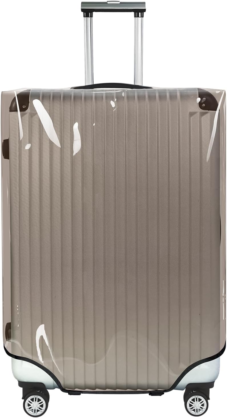 Luggage Cover Fits 31-32 inch Case (Amber Mountains, XL)