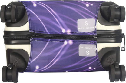Luggage Cover Fits 31-32 inch Case (Amber Mountains, XL)