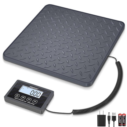 Shipping Scale, 440 lb x 1 oz Digital Postal Scale, Hold & Tare