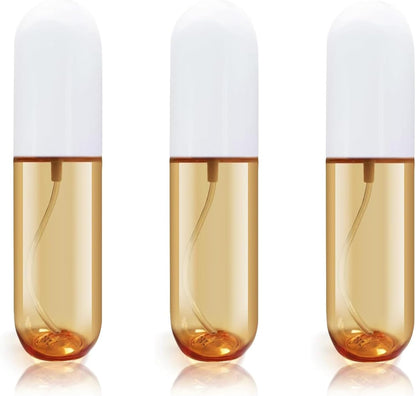 3PCS Mini Spray Bottle, 1.9oz Travel Spray Bottles Tsa Approved, Clear Mister Atomizer Travel Size, Pocket Small Spray Bottle for Hair Spray, Toners & Face