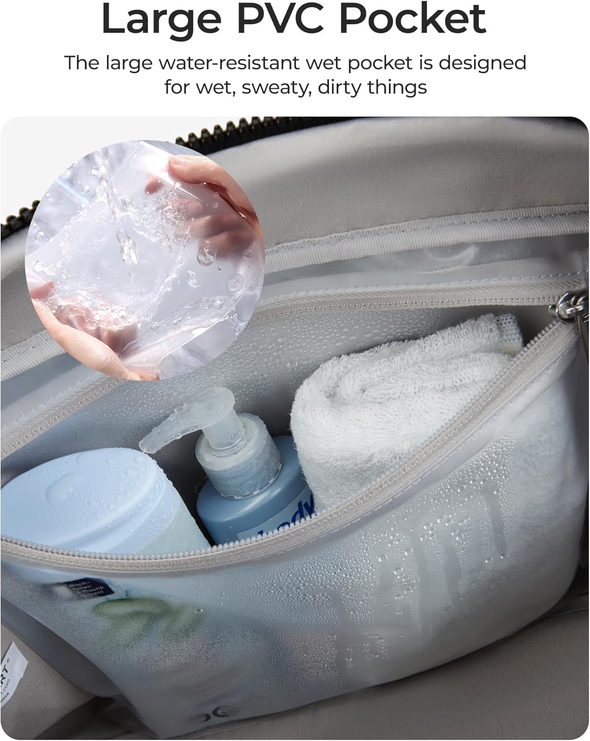 Duffle Bag for Travel, Gym Bag for Women, Weekender Carry on