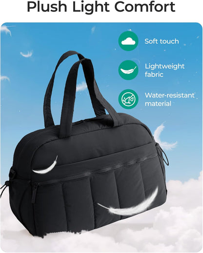 Duffle Bag for Travel, Gym Bag for Women, Weekender Carry on