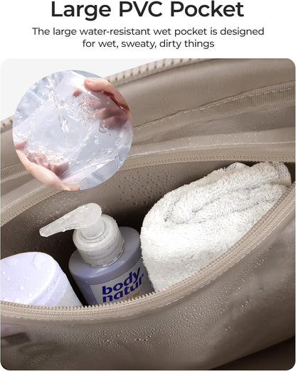 Duffle Bag for Travel, Gym Bag for Women, Weekender Carry on