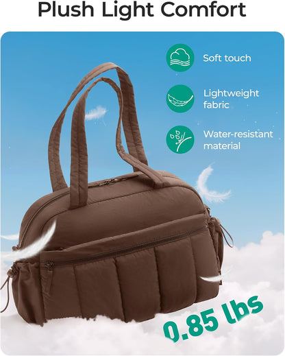 Duffle Bag for Travel, Gym Bag for Women, Weekender Carry on