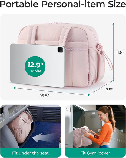 Duffle Bag for Travel, Gym Bag for Women, Weekender Carry on
