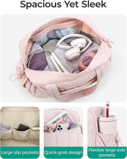 Duffle Bag for Travel, Gym Bag for Women, Weekender Carry on