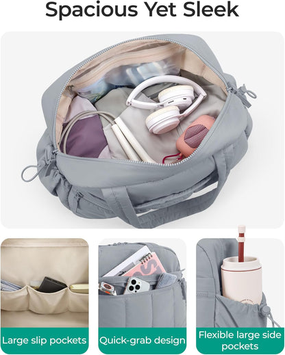 Duffle Bag for Travel, Gym Bag for Women, Weekender Carry on