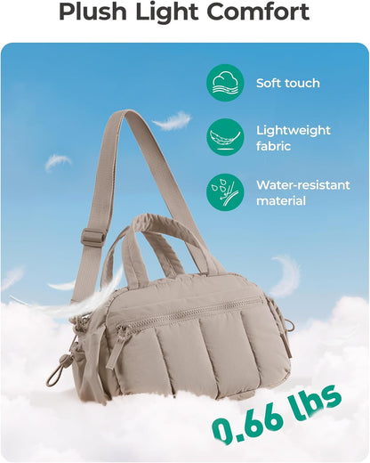 Duffle Bag for Travel, Gym Bag for Women, Weekender Carry on