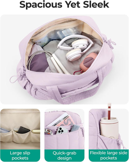 Duffle Bag for Travel, Gym Bag for Women, Weekender Carry on