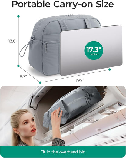 Duffle Bag for Travel, Gym Bag for Women, Weekender Carry on