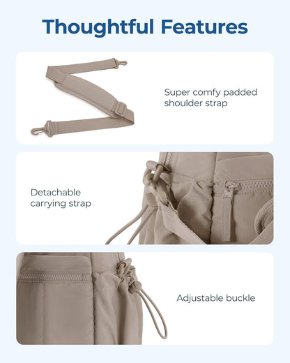Duffle Bag for Travel, Gym Bag for Women, Weekender Carry on