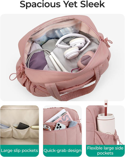 Duffle Bag for Travel, Gym Bag for Women, Weekender Carry on