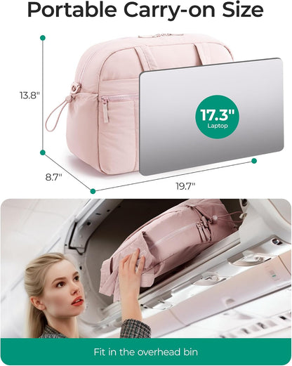 Duffle Bag for Travel, Gym Bag for Women, Weekender Carry on
