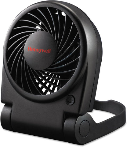 Honeywell HTF090B Turbo On-the-Go Personal Fan, Black – Small Portable Fan for Travel