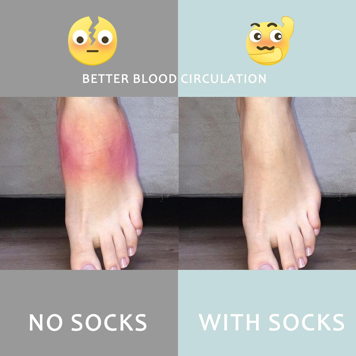 Compression Socks for Women Men Support Circulation 6 Pairs Socks For Nurse, Travel, Flight