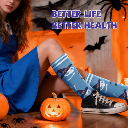 Compression Socks for Women Men Support Circulation 6 Pairs Socks For Nurse, Travel, Flight