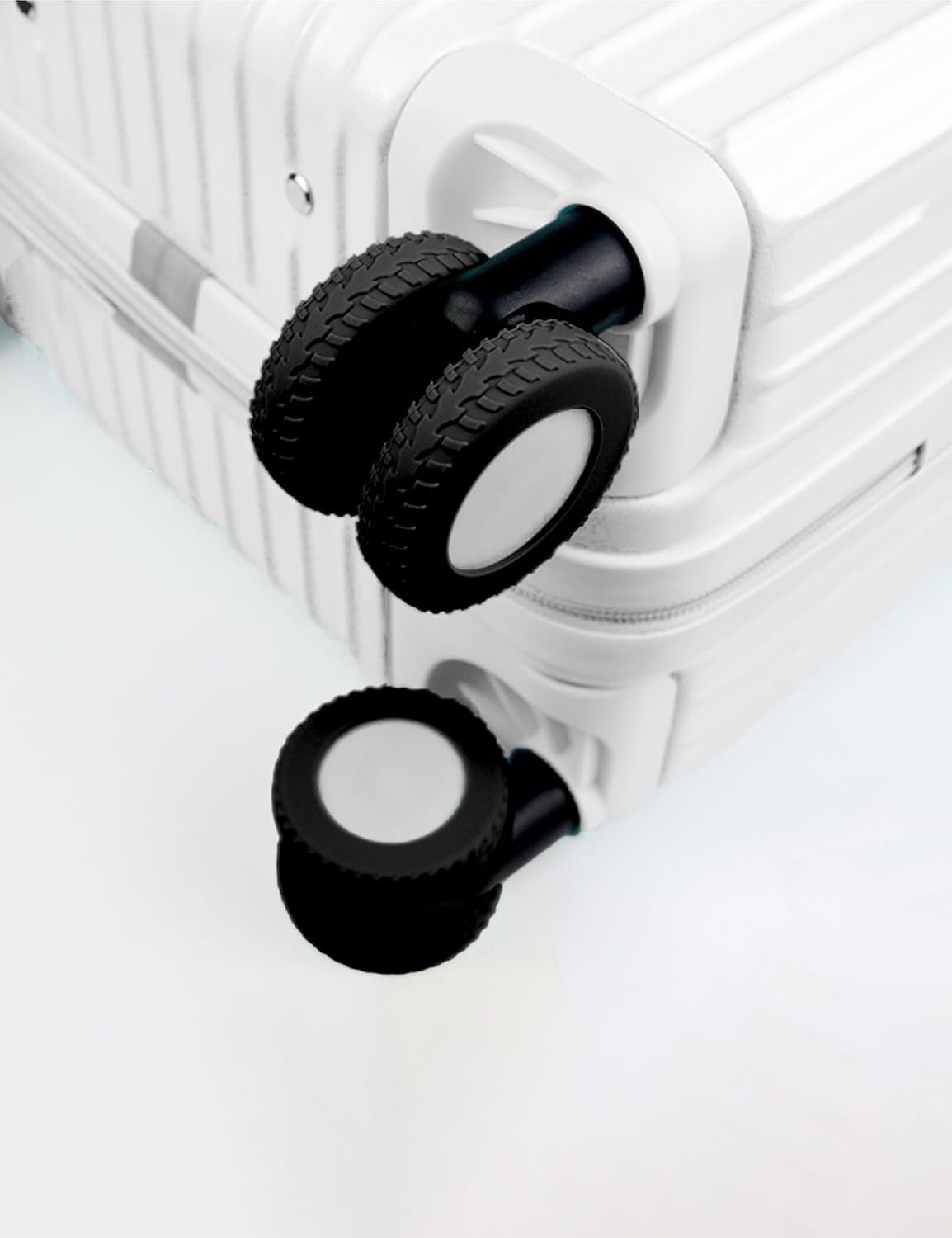 8 Pcs Luggage Wheel Covers,Travel Accessories,Travel Essential for Suitcase