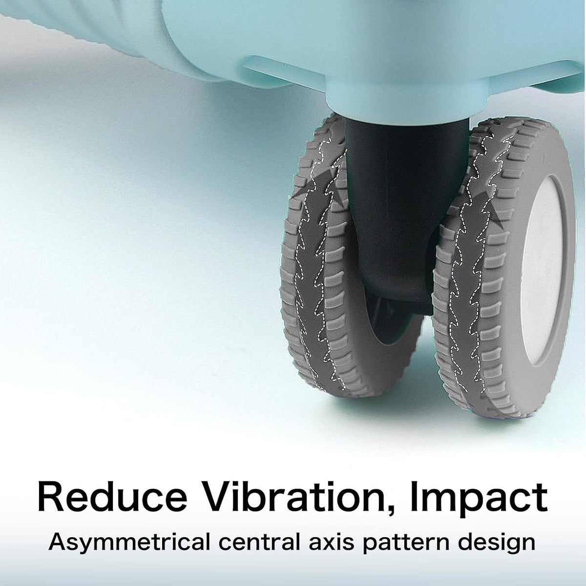 8 Pcs Luggage Wheel Covers,Travel Accessories,Travel Essential for Suitcase