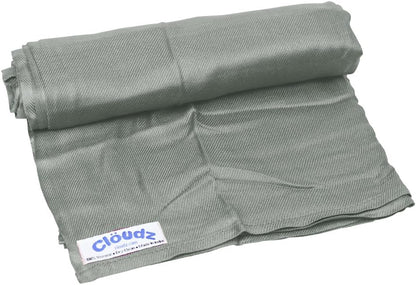Cloudz Cozy Compact Airplane Travel Blanket for Your Flight, Car, Camping, Home or Comforting Warmth Anywhere! - Charcoal