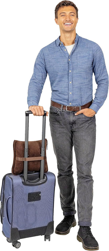Premium Soft Travel Blanket Pillow 2-in-1 Airplane Warm - Gray