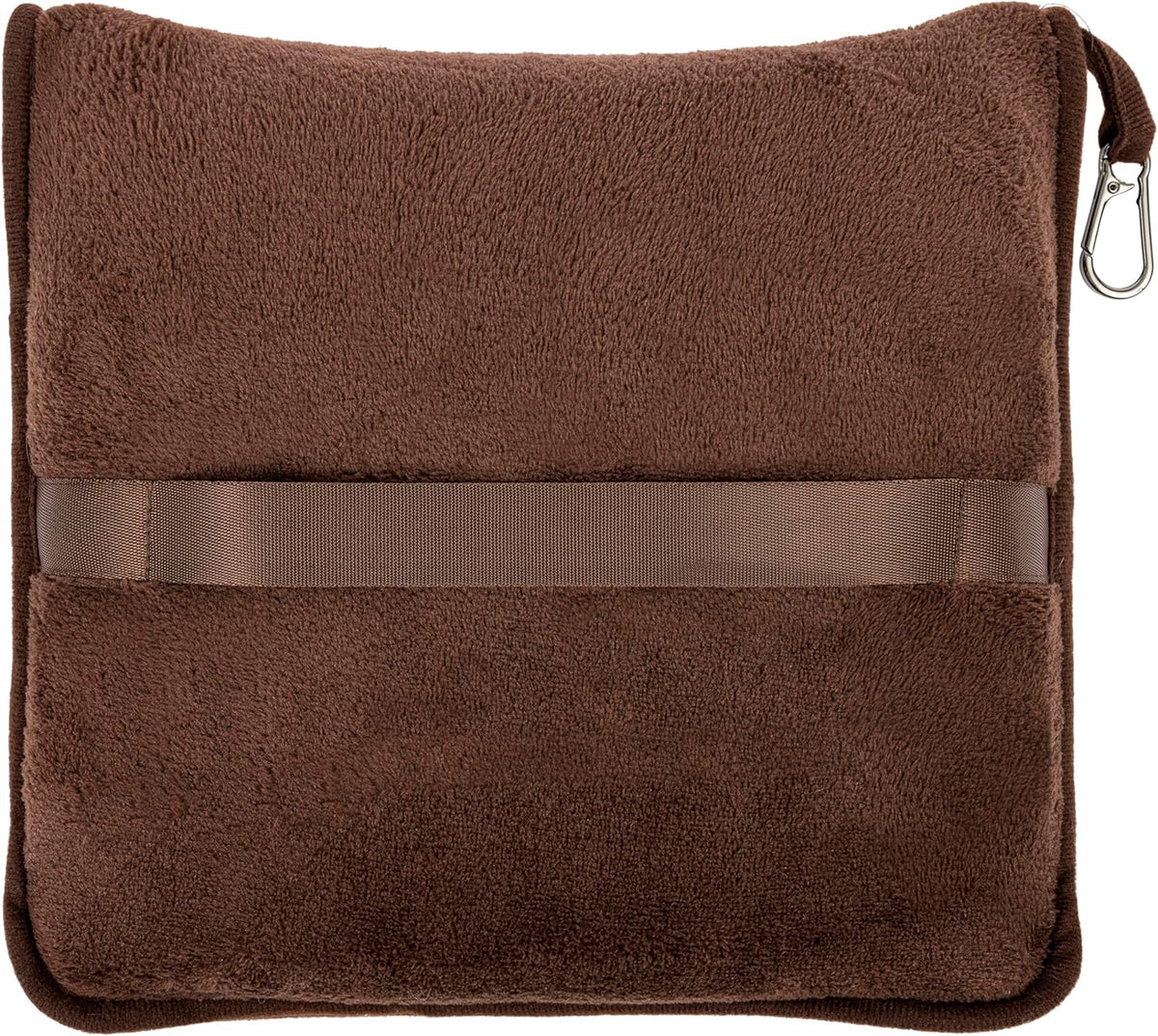 Premium Soft Travel Blanket Pillow 2-in-1 Airplane Warm - Gray