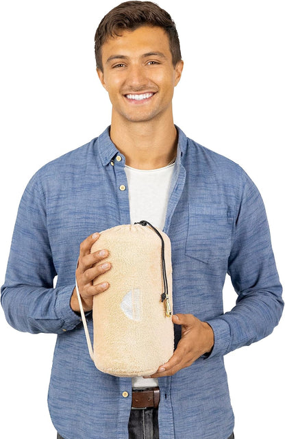 Premium Soft Travel Blanket Pillow 2-in-1 Airplane Warm - Gray