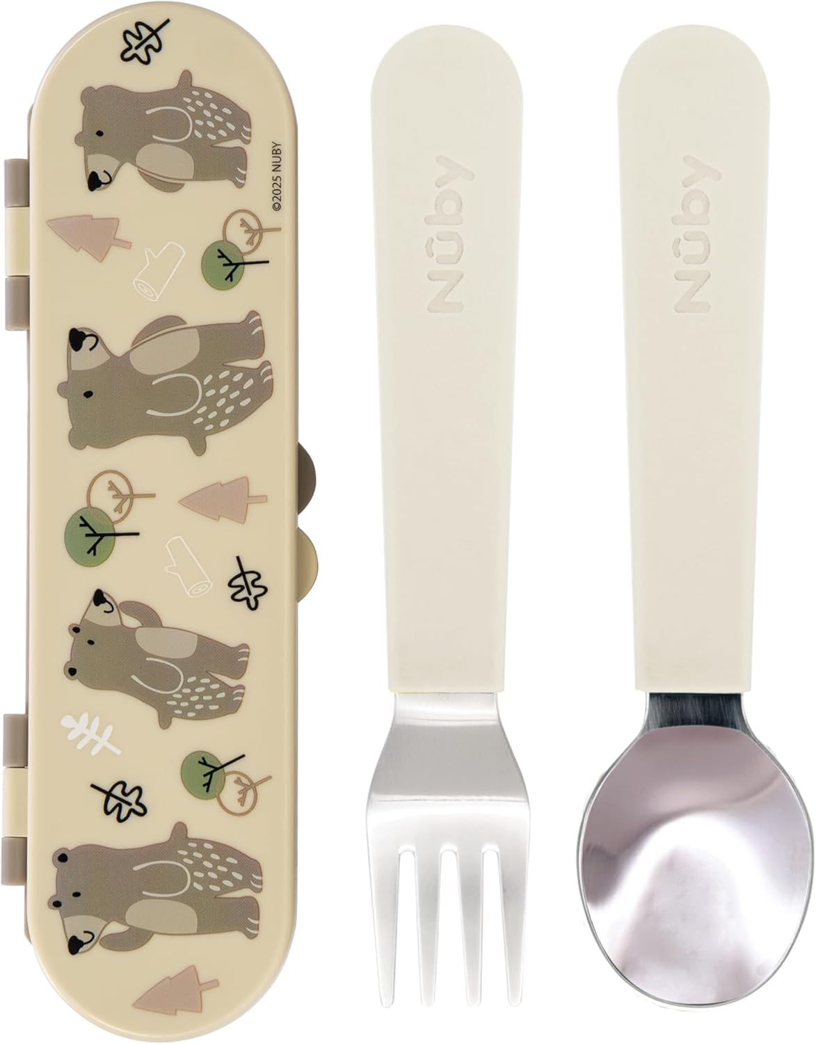 Nuby Stainless Steel Toddler Utensils