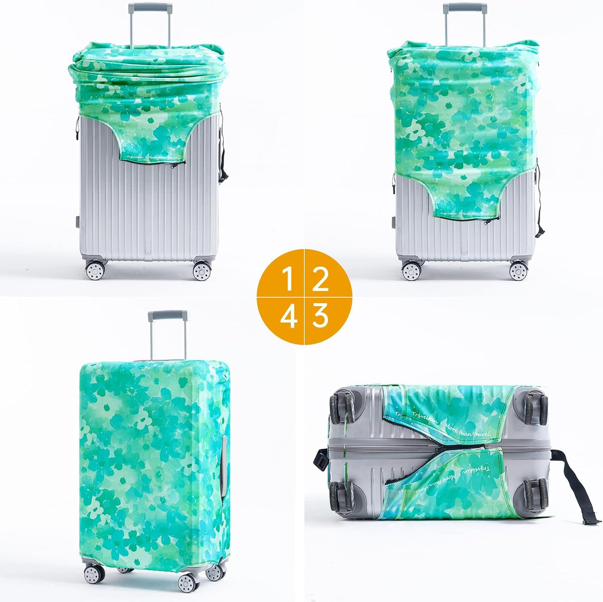 Travelkin Suitcase Covers For Luggage Tsa Approved Luggage Covers Protector