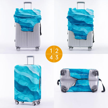 Travelkin Suitcase Covers For Luggage Tsa Approved Luggage Covers Protector