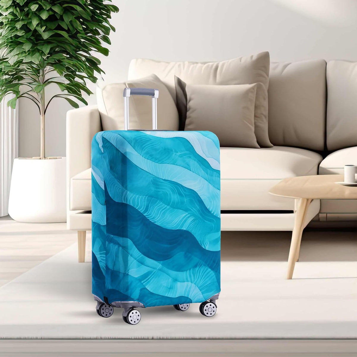 Travelkin Suitcase Covers For Luggage Tsa Approved Luggage Covers Protector